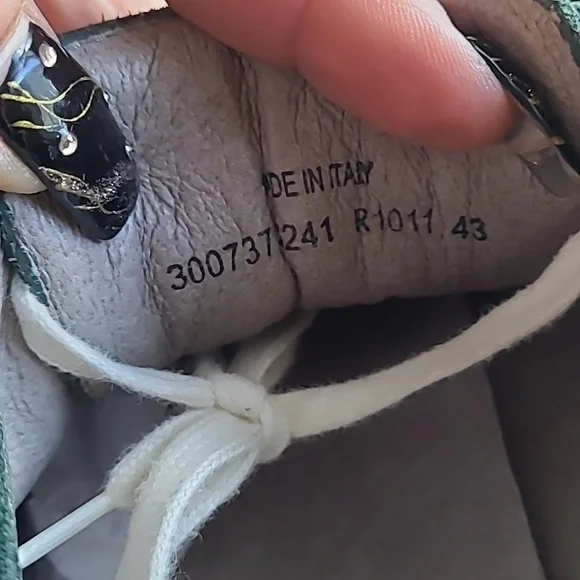 McQ Alexander McQueen green Suede Sneakers size 43, US 13 - Picture 4 of 6